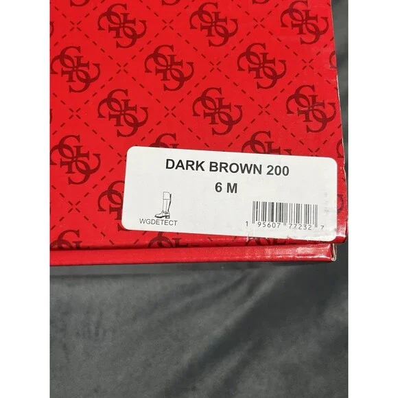 Women’s Guess Dark Brown 200 Knee High Boots Size 6 M - Picture 12 of 13